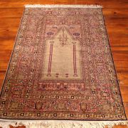 Handcrafted Old Wool Rug