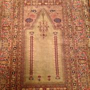 Handcrafted Old Wool Rug