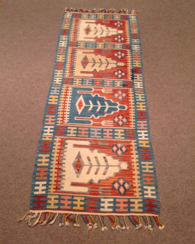 Ornate Kilim Runner Design