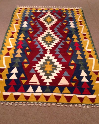 Handwoven Kilim Craftsmanship