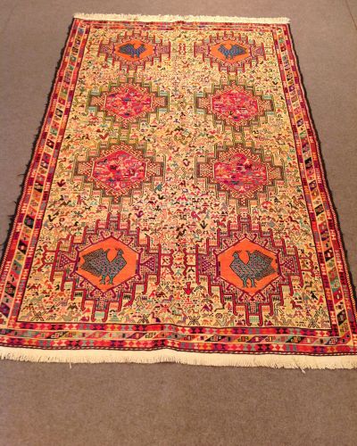 Classic Caucasian Wool Rug